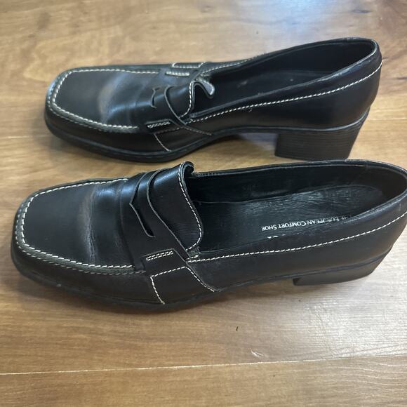 Joseph Siebel Womens Heels Dress Shoes Size 40 Black Leather - Picture 6 of 7